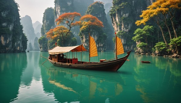 Parfum d'automne : des croisières uniques au vietnam